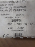  Bussmann 250FM 250A Fuse Image