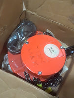  CM Cyclone 1/4-Ton Hook Mount Hand Chain Hoist 8' Lift Chain 500lb Capacity! Image