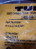  Turck FK4.4-2/14.5/NPT Eurofast Receptacle Factory Sealed Image