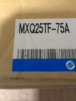  SMC MXQ25TF-75A Cylinder Slide Table Factory Sealed Image