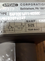  Hydac SAF32E16Y1-N250C Hydraulic Accumulator Safety Valve Image