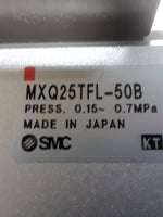  SMC MXQ25TFL-50B Cylinder Slide Guide Table Image