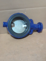  Keystone Size DN125 Wafer Style Butterfly Valve 14-222 4-3/4" Disc Diameter Image