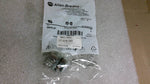  Allen Bradley 800FM-LE7 A Momentary Push Button Metal Illuminated Extended Clear Image