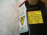  FANUC SERVO MOTOR A06B-0227-B605, SERVO MOTOR WITH BRAKE, AA641, 3000RPM, 3PH, 182V Image