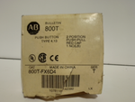  Allen Bradley 800T-FX6D4 2 Position Push/Pull Red Cap Image