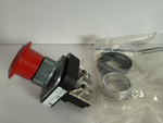  Allen Bradley 800T-FX6D4 2 Position Push/Pull Red Cap Image