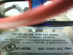  Rodix 121-8250 Feeder Cube Controller FC-95 Plus 120VAC 50/60Hz 15A Image