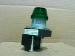  Allen Bradley 800T-P16G Green Standard Transformer Pilot Light Image