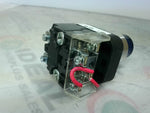  Allen Bradley 800T-PT16B Blue Pilot Light Push to Test 120V Image