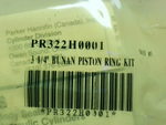  Parker PR322H0001 3-1/4" Bunan Piston Ring Kit Image