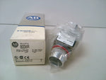  Allen Bradley 800MR-A2D1K /C Small Round Flush-Head Black Push Button Image