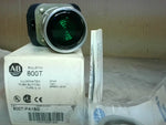  ALLEN-BRADLEY 800T-PA16G GREEN ILLUMINATED MOMENTARY PUSHBUTTON SWITCH! Image