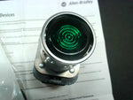  ALLEN-BRADLEY 800T-PA16G GREEN ILLUMINATED MOMENTARY PUSHBUTTON SWITCH! Image