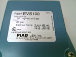 PIAB EVS100 Vacuum Switch 0-30in-HG 30PSI Proof DPST 1/4"NPT Image