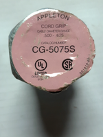  Appleton CG5075S  3/4" Steel Cable/Cord Connector Strain relief Liquidtight Image