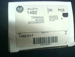  Allen Bradley 1492-N17 End Barrier for Terminal Block Image