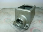 Eaton Crouse-Hinds FD3 Condulet 1 Gang Cast Device Box 1" Image