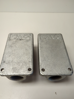  Eaton Crouse-Hinds FD3 Condulet 1 Gang Cast Device Box 1" Image