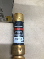  Bussmann FRN-R-50 50A Fusetron Time Delay Fuse (10PCS) 250V Image