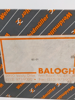  Balogh GC-01 Weidmuller 058666 SKH 31 GSE5 RH1 Board Holder Image