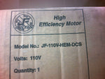  Jan Fan Motor JF-110V-HEM-DCS 2-Speed Drop Cord Switch High Efficency Motor Image