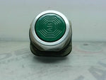  ALLEN BRADLEY 800T-A1D1 Green Push Button Flush Head w/ Contact Image
