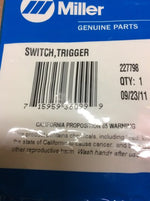  MILLER ELECTRIC 196255 SWITCH Image