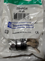  Telemecanique ZB4BG4  Keyed Selector Operation Switch 2POS 22mm Image
