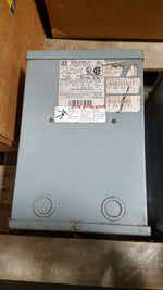  SQUARE D 3S1FIS Transformer 3 KVA, 1 Phase 60 HZ, 240/480 Primary 120/240 Secondary Image
