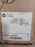  Allen Bradley 1494V-DHL666 60A Fusible Disconnect Switch Kit Image