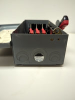  Square D H361 30A Fusible Disconnect Switch 30A 600V 3P NEMA1 NICE! Image