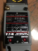  Cutler Hammer E51ALS5 Inductive Proximity Limit Switch Series C1 09932 E51SAL Switch! Image