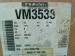  Baldor VM3538 1/2 HP AC Motor 56C Frame 1725RPM 230/460VAC 3PH TEFC Image