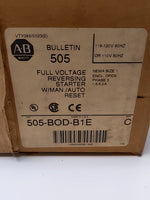  Allen Bradley 505-BOD-B1E Size 1 Reversing Contactor Starter Image