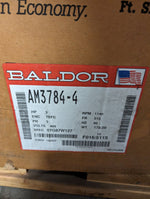  Baldor AM3784-4 AC Electric Motor 3HP 1140RPM 215 Frame 460VAC 3PH TEFC Image