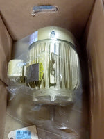  Baldor 1HP AC Motor 182C Frame 1755 RPM 460VAC 3PH TEFC Image