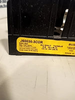  Bussmann J60030-3COR Fuse Holder 3P 600V 30A Image