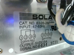  SOLA 83052603 POWER SUPPLY Image