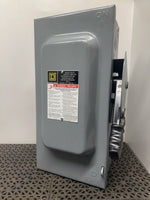  Square D HU362 60A 3-Pole 600V Non-Fused Heavy Duty Disconnect NEMA 1 Image