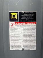  Square D HU362 60A 3-Pole 600V Non-Fused Heavy Duty Disconnect NEMA 1 Image