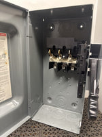  Square D HU362 60A 3-Pole 600V Non-Fused Heavy Duty Disconnect NEMA 1 Image