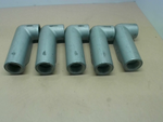  Crouse-Hinds LR37 (5 Pcs) 1" Form 7 Conduit Body Threaded Rigid Coupling Image