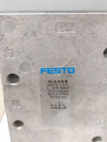  Festo VL-5-3/8-B Pneumatic Control Valve 14952  5/2 Way w/Spring Return Image