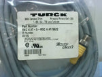  Turck RKC 4.4T-5-RSC 4.4T/S622 4 Pin Male/Female Cable Cordset Image