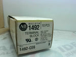  Allen Bradley 1492-CE6 Terminal Block 10A 600V (10 PCS) Image