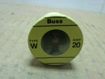 Bussmann W20 Fast Acting Plug Fuse20A 125V Image