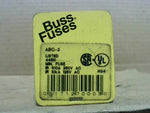  FUSE, BUSSMANN ABC 3 3.000 AMPS 250 VOLT Image