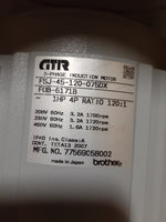  Brother International FSJ-45-120-075DX Gear Motor 120:1 Ratio Image