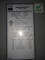  SOLA/HEVI-DUTY HS5F5AS Transformer 5KVA 240/480 to 120/240 Image